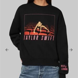NEW - OFFICIAL TAYLOR SWIFT LIFE OF A SHOWGIRL ‘IT'S FRIGHTENING’ CREWNECK - S